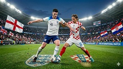 Anh vs Croatia: Cập nhật những thông tin mới nhất