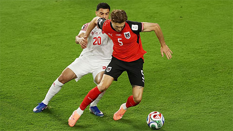 Trực tiếp Áo 1-0 Jordan: Schmid vẽ đường cong tuyệt vời