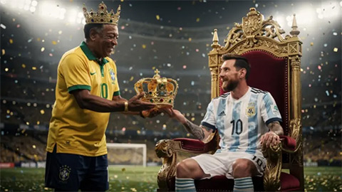 Messi vượt Pele thành huyền thoại số một World Cup