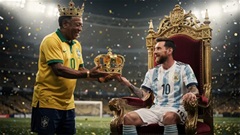 Messi vượt Pele thành huyền thoại số một World Cup