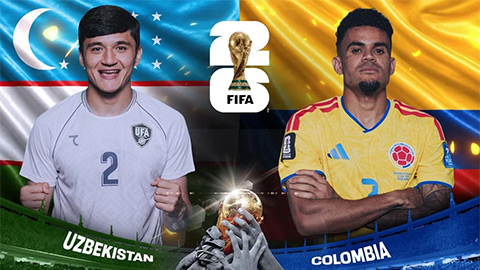 Colombia vs Uzbekistan: Đội hình dự kiến, thông tin lực lượng mới nhất