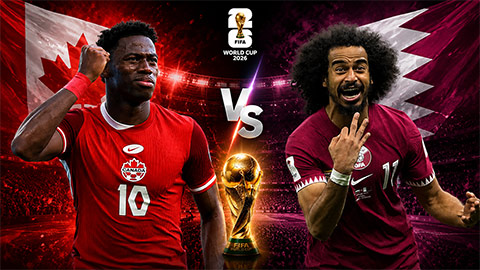 Siêu máy tính dự đoán kết quả Canada vs Qatar tại World Cup 2026