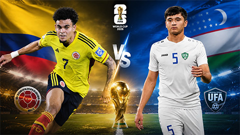 Siêu máy tính dự đoán kết quả Colombia vs Uzbekistan tại World Cup 2026