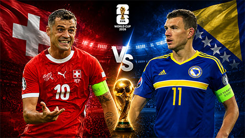 Siêu máy tính dự đoán kết quả Thụy Sĩ vs Bosnia tại World Cup 2026