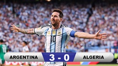 Kết quả Argentina 3-0 Algeria: Siêu nhân Messi