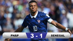 Kết quả Pháp 3-1 Senegal: Show diễn của Mbappe