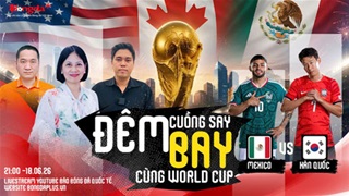 Trực tiếp trước trận CH Séc vs Nam Phi, Mexico vs Hàn Quốc