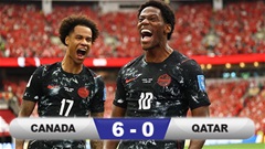 Kết quả Canada 6-0 Qatar: Mưa bàn thắng và thẻ phạt