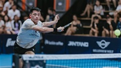 Trương Vinh Hiển dừng chân tại bán kết giải pickleball ở Bắc Kinh