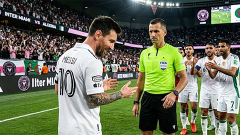 Messi thoát thẻ đỏ, FIFA nhận đơn tố cáo từ Algeria