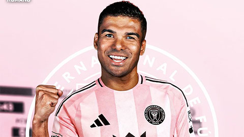 Casemiro gia nhập Inter Miami, sát cánh cùng Messi tại MLS