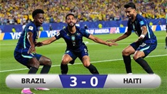 Kết quả Brazil 3-0 Haiti: Brazil lên ngôi đầu bảng C
