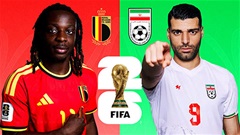Siêu máy tính dự đoán kết quả Bỉ vs Iran tại World Cup 2026