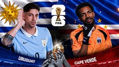 Siêu máy tính dự đoán kết quả Uruguay vs Cape Verde tại World Cup 2026