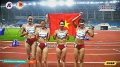 Điền kinh Việt Nam đoạt cú đúp HCV giải châu Á 2026
