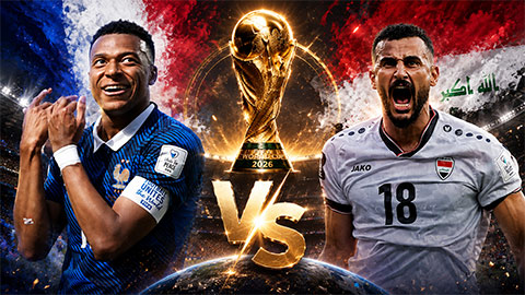 Siêu máy tính dự đoán kết quả Pháp vs Iraq tại World Cup 2026