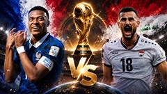 Siêu máy tính dự đoán kết quả Pháp vs Iraq tại World Cup 2026