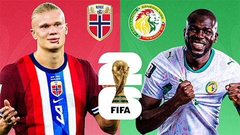 Trực tiếp Na Uy vs Senegal, 07h00 ngày 23/6
