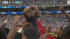 Tường thuật Uruguay 2-2 Cape Verde