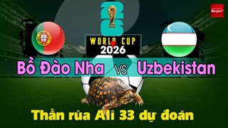 Thần Rùa Ali 33 dự đoán: Bồ Đào Nha vs Uzbekistan (Vòng bảng World Cup 2026)