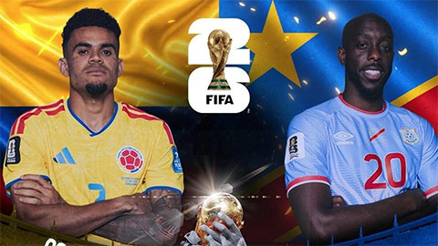 Trực tiếp Colombia vs CHDC Congo, 09h00 ngày 24/6
