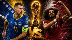 Siêu máy tính dự đoán kết quả Bosnia vs Qatar tại World Cup 2026