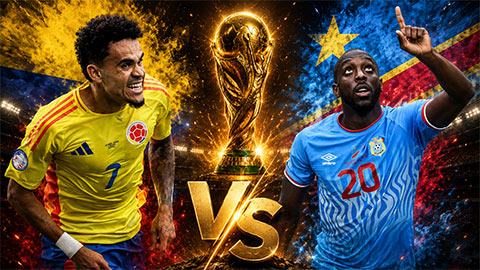 Siêu máy tính dự đoán kết quả Colombia vs CHDC Congo tại World Cup 2026