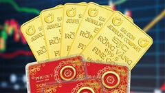 Giá vàng, tỷ giá ngoại tệ hôm nay 23/6: Giá vàng trong nước giằng co