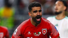 Trực tiếp Jordan 1-0 Algeria (hết hiệp 1)