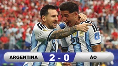Kết quả Argentina 2-0 Áo: Messi đưa Albiceleste vào vòng 1/16