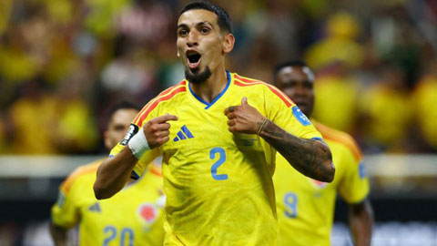 Munoz ghi bàn duy nhất giúp Colombia giành 3 điểm trước CHDC Congo