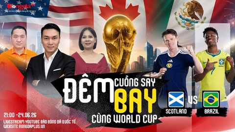Trực tiếp trước trận Scotland vs Brazil, Nam Phi vs Hàn Quốc