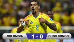 Kết quả Colombia 1-0 CHDC Congo: Người hùng Munoz