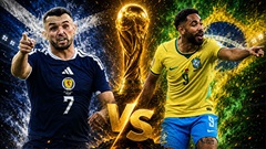 Siêu máy tính dự đoán kết quả Scotland vs Brazil tại World Cup 2026