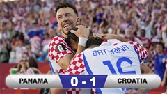 Kết quả Panama 0-1 Croatia: Croatia tiễn Panama rời World Cup 2026