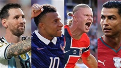 Ronaldo bùng nổ, cuộc đua Vua phá lưới World Cup 2026 hóa 'đấu trường sinh tử'