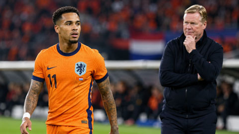 HLV Ronald Koeman nên trao cơ hội cho Justin Kluivert