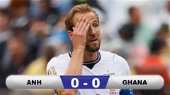 Kết quả Anh 0-0 Ghana: Tam sư bị xích chặt