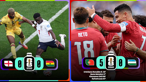 Kết quả bóng đá đêm 23/6, rạng sáng 24/6 tại vòng bảng World Cup 2026