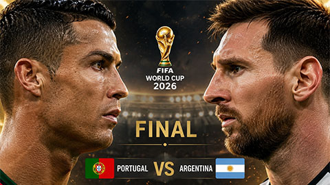 Kịch bản để Messi vs Ronaldo gặp nhau tại chung kết World Cup 2026