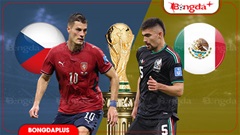 Trực tiếp CH Séc vs Mexico, 08h00 ngày 25/6