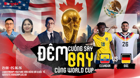 Trực tiếp trước trận Ecuador vs Đức, Nhật  Bản vs Thụy Điển