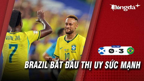Brazil đại thắng Scotland: Selecao chưa hoàn hảo, nhưng họ đang tăng tốc