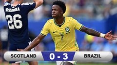 Kết quả Scotland 0-3 Brazil: Chiến thắng hoàn hảo