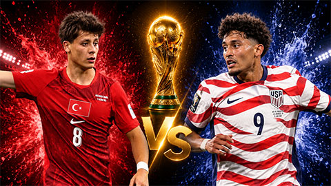 Siêu máy tính dự đoán kết quả Thổ Nhĩ Kỳ vs Mỹ tại World Cup 2026