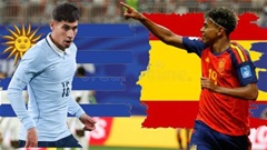 Uruguay vs Tây Ban Nha: Mathias Olivera, gã hậu vệ bụng bia phải 'chăm sóc' Lamine Yamal