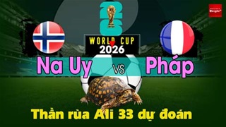 Thần Rùa Ali 33 dự đoán: Na Uy vs Pháp (Vòng bảng World Cup 2026)