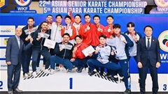 Karate Việt Nam giành 2 suất dự giải vô địch karate đồng đội thế giới 2026