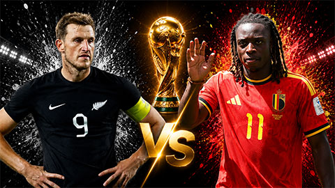 Siêu máy tính dự đoán kết quả New Zealand vs Bỉ tại World Cup 2026