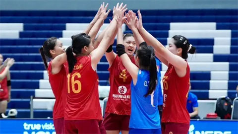 Đội tuyển bóng chuyền nữ U18 Việt Nam vào chung kết Princess Cup 2026